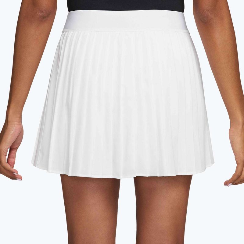 Spódnica tenisowa Nike Victory Dri-Fit High-Waisted Pleated white/black 2
