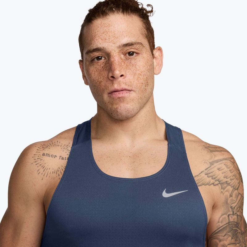 Koszulka do biegania męska Nike Fast Dri-Fit diffused blue 3