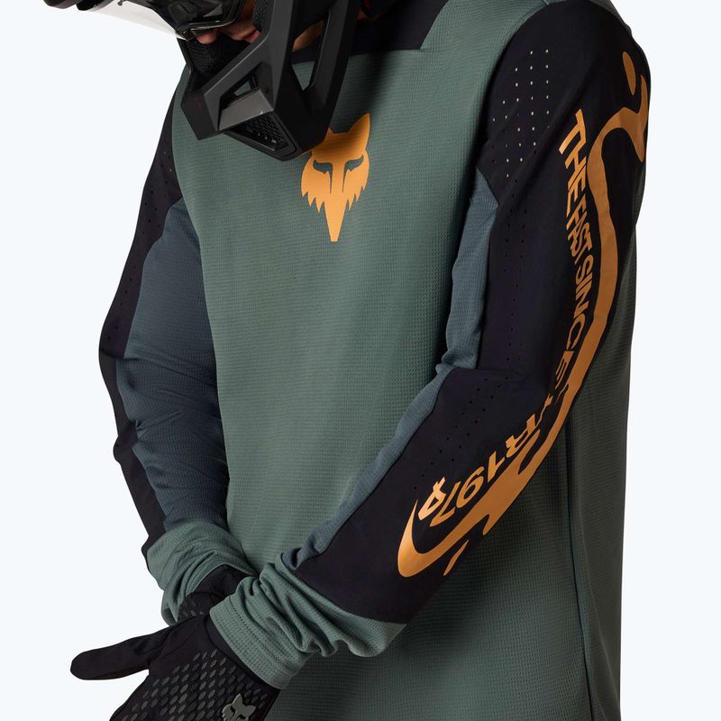 Longsleeve rowerowy męski Fox Racing Defend Creation sage 3