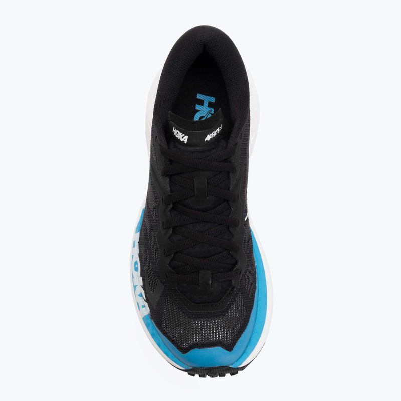 Buty do biegania damskie HOKA Mafate X black/skyward blue 5