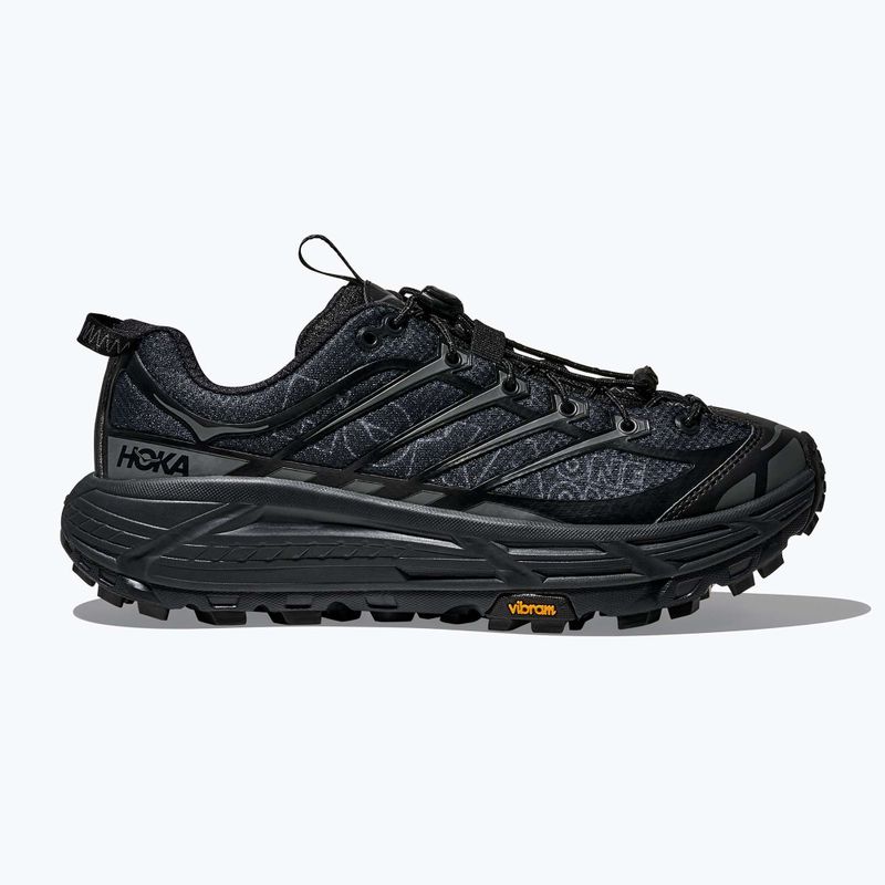Buty HOKA Mafate Three 2 Wordmark Black/Outer Orbit 2