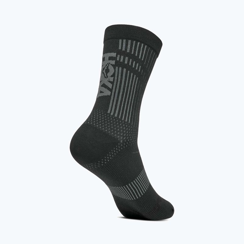 Skarpety HOKA Trail Race Crew black 8