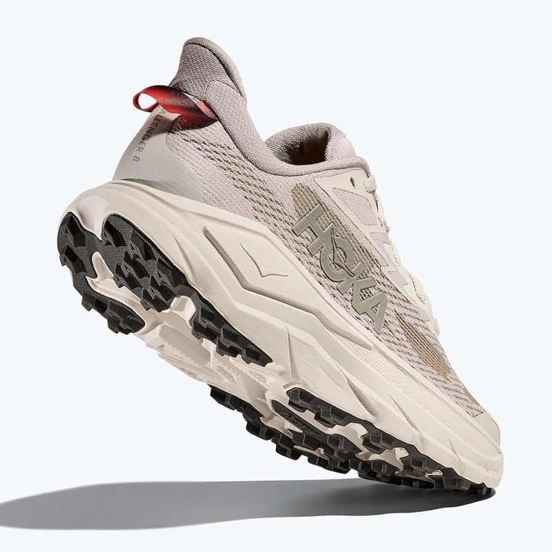 Buty do biegania damskie HOKA Challenger 8 stucco/asphalt grey 8