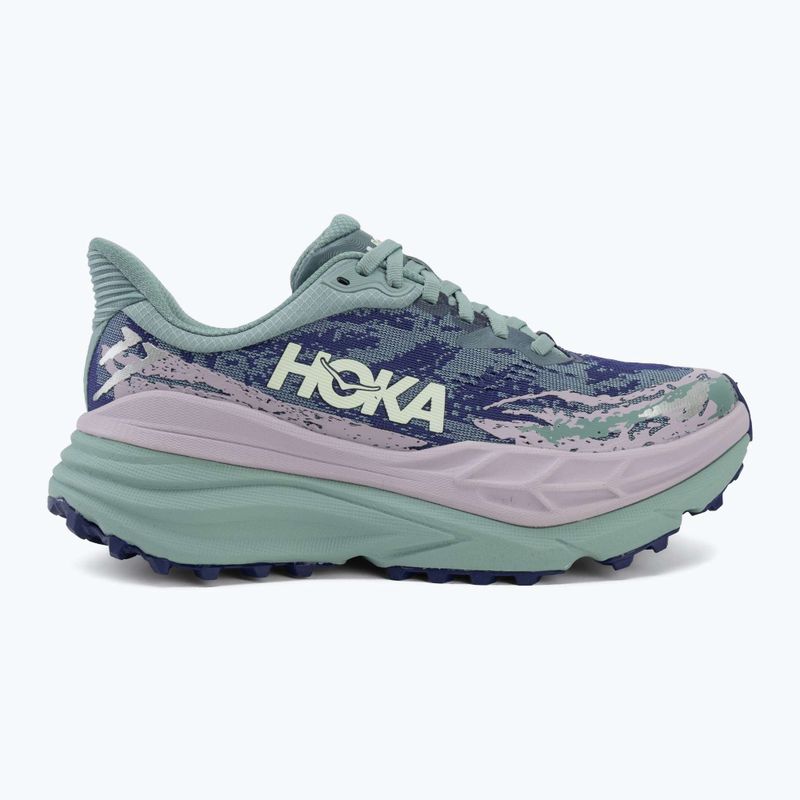 Buty do biegania damskie HOKA Stinson 7 rosemary/fragrant lilac 2