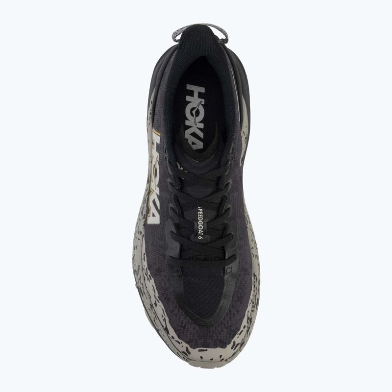 Buty do biegania męskie HOKA Speedgoat 6 black/cement 5