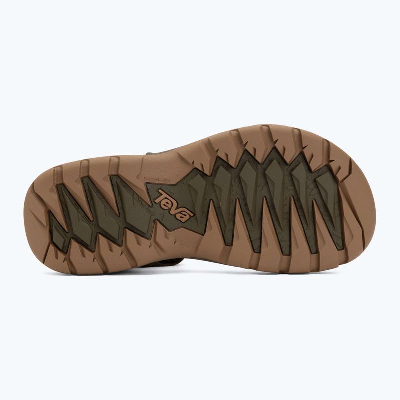 Sandały męskie Teva Terra Fi 5 Universal dark olive/honey brown 4