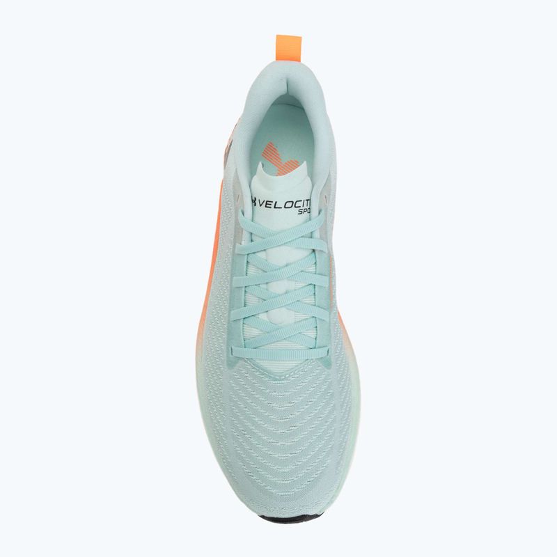 Buty do biegania męskie Under Armour Velociti SPD refresh mint/electric tangerine/mod gray 5