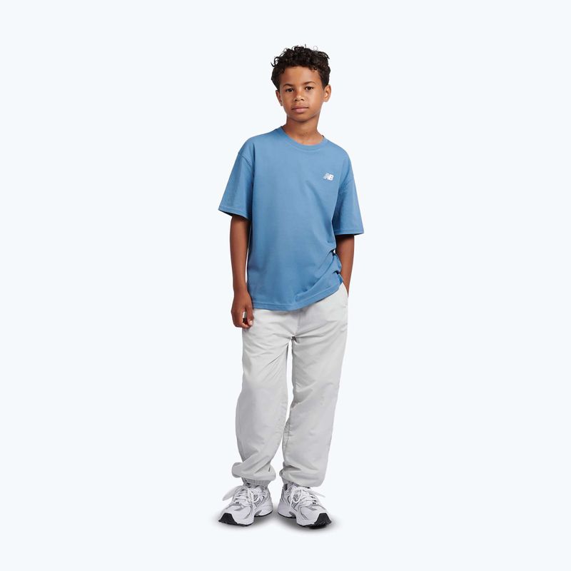 Koszulka dziecięca New Balance Jersey Small Logo Tee shoreline blue 2