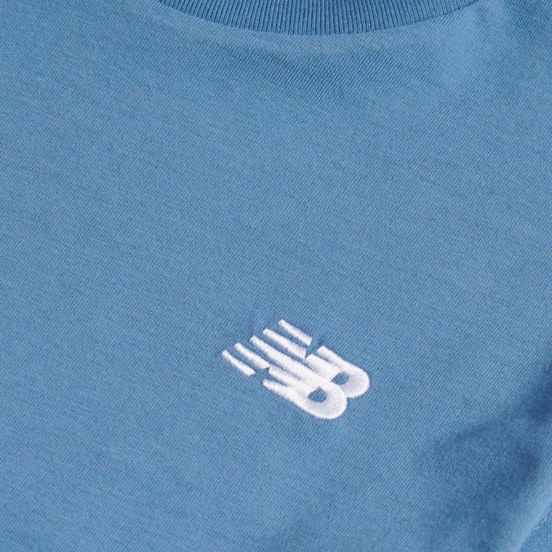 Koszulka dziecięca New Balance Jersey Small Logo Tee shoreline blue 8