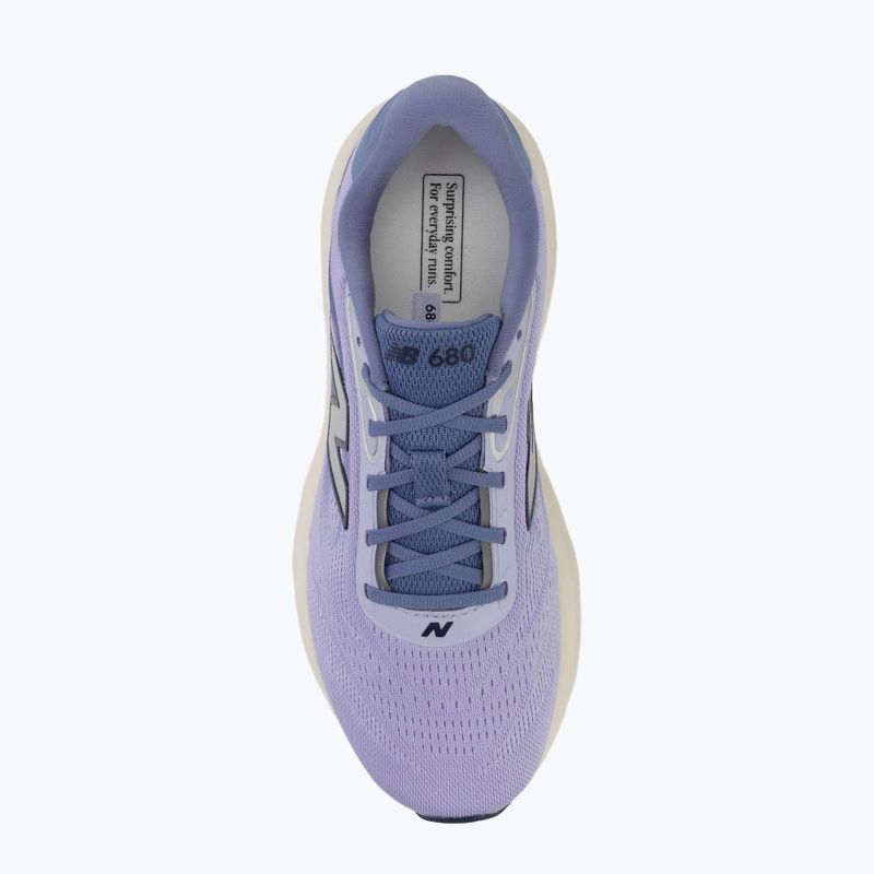 Buty do biegania damskie New Balance Fresh Foam 680's V9 glint blue/fairweather blue/ navy 5