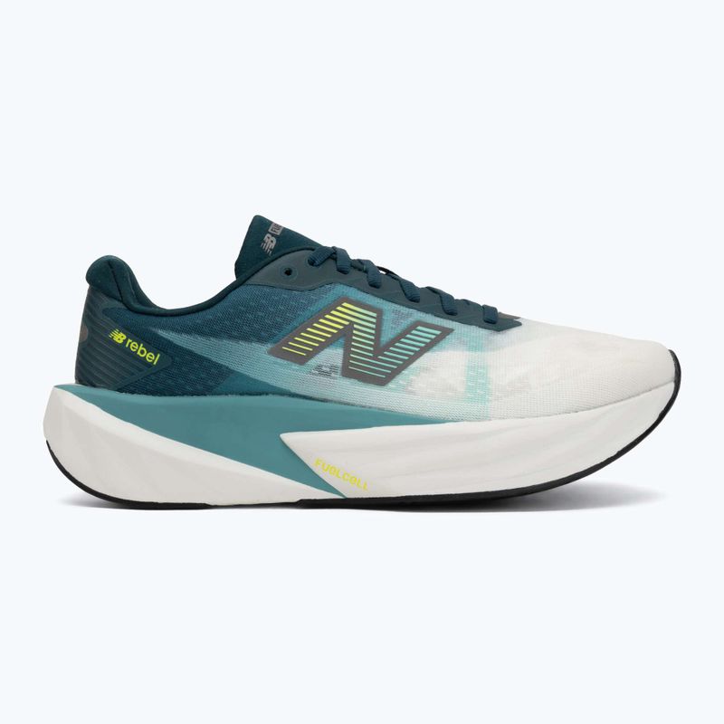 Buty do biegania męskie New Balance FuelCell Rebel V5 medusa green/faded teal 2