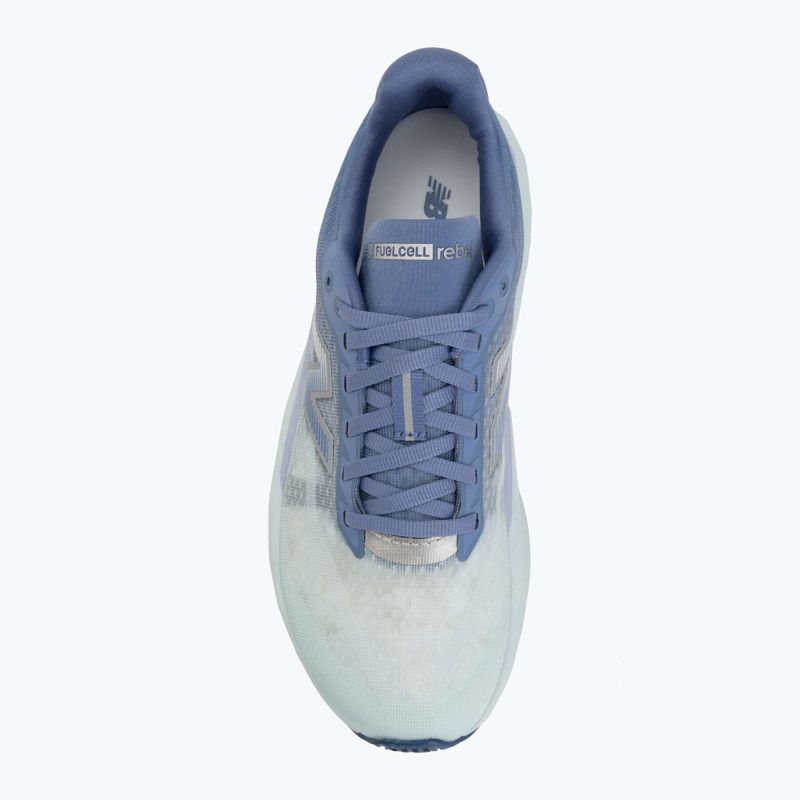 Buty do biegania damskie New Balance FuelCell Rebel V5 fairweather blue/glint blue 5