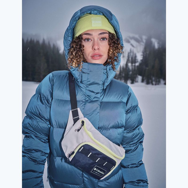 Kurtka puchowa damska Columbia Amaze Puff Hooded everblue high shine 18