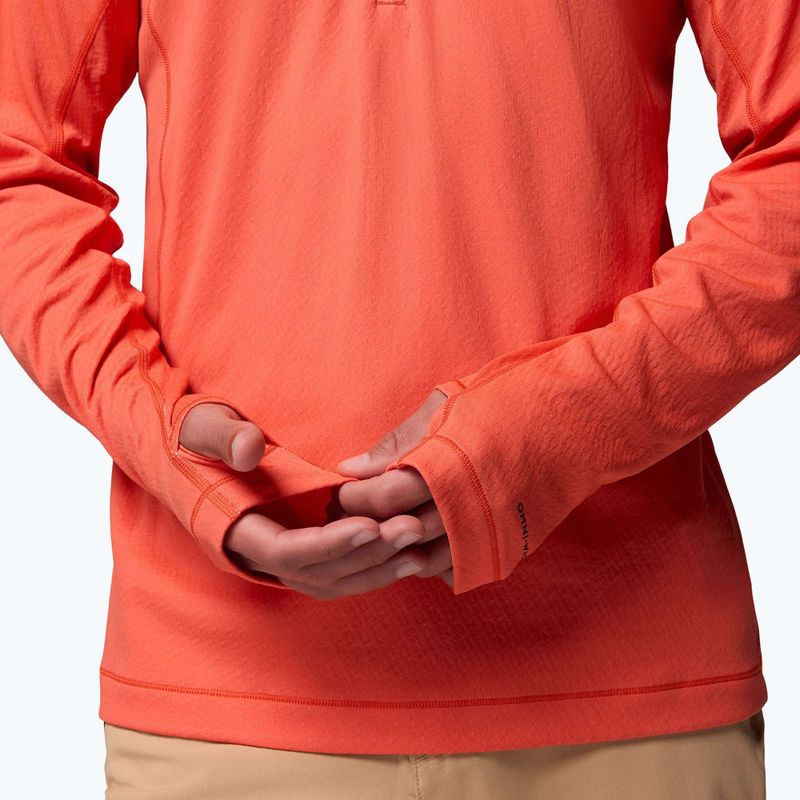 Bluza trekkingowa męska Columbia DriVenture Half Zip zing/white 7