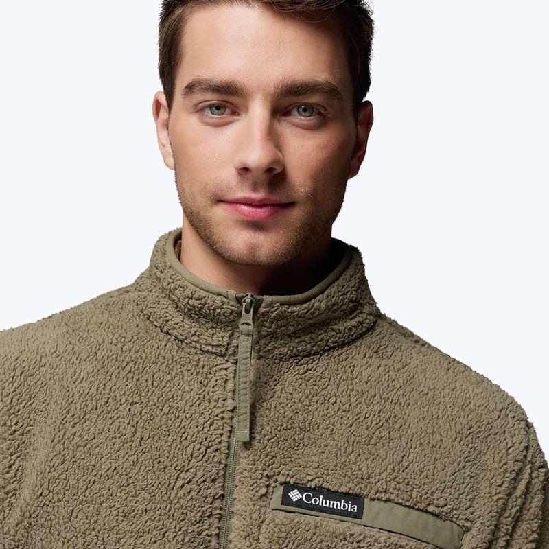 Bluza męska Columbia Rugged Ridge High Pile Full Zip stone green 5