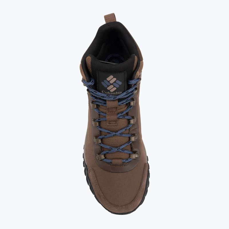 Buty męskie Columbia Burnsider Waterproof dark brown/dark mountain 5