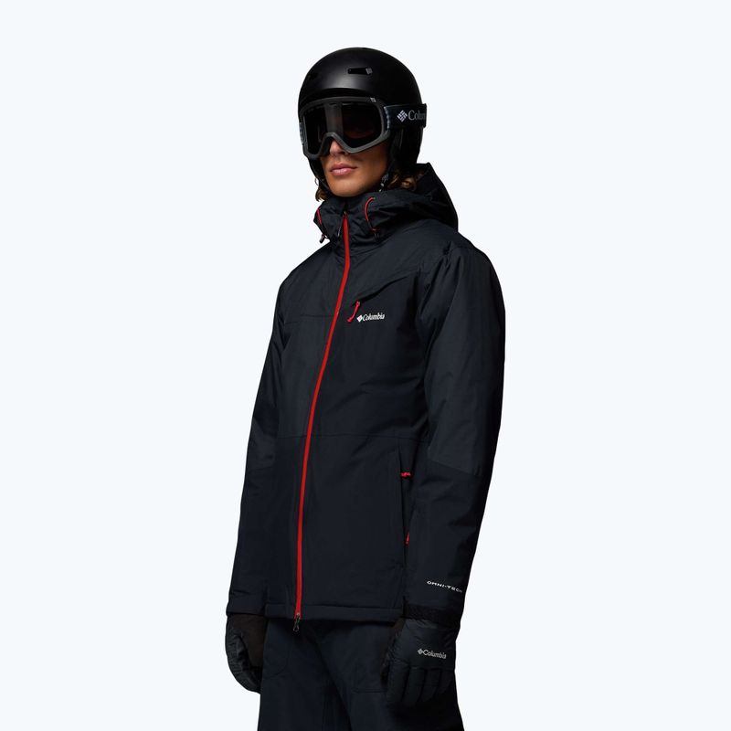 Kurtka narciarska męska Columbia Iceberg Point II mountain black 4