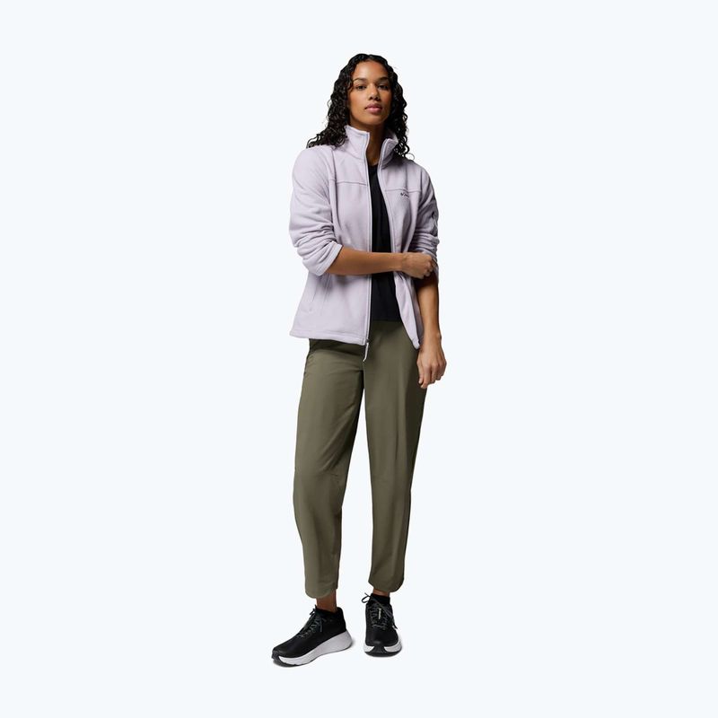 Bluza polarowa damska Columbia Fast Trek II lavender pearl 2