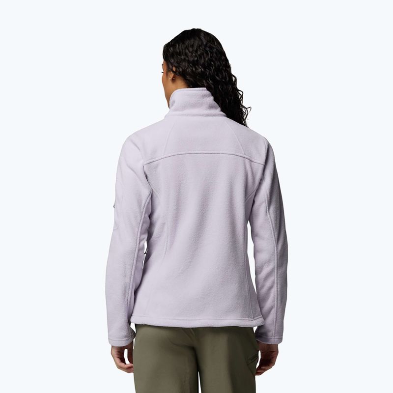 Bluza polarowa damska Columbia Fast Trek II lavender pearl 3