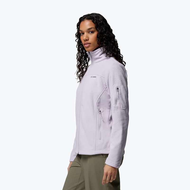 Bluza polarowa damska Columbia Fast Trek II lavender pearl 4