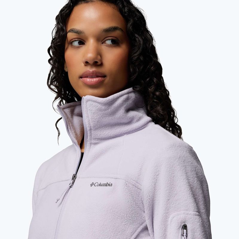 Bluza polarowa damska Columbia Fast Trek II lavender pearl 7