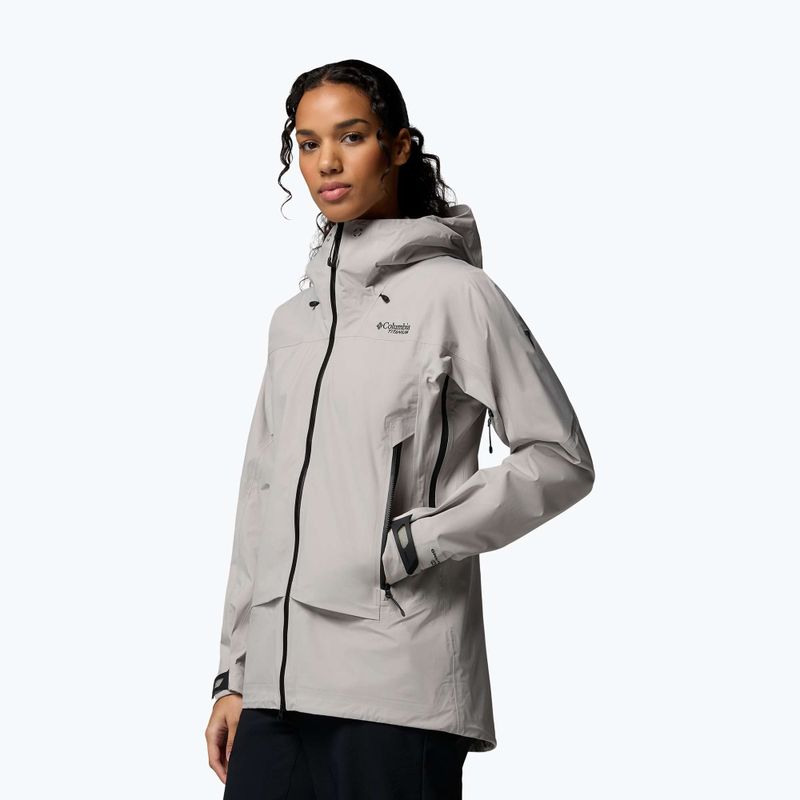Kurtka softshell damska Columbia Saudan Pro 3L flint grey 4