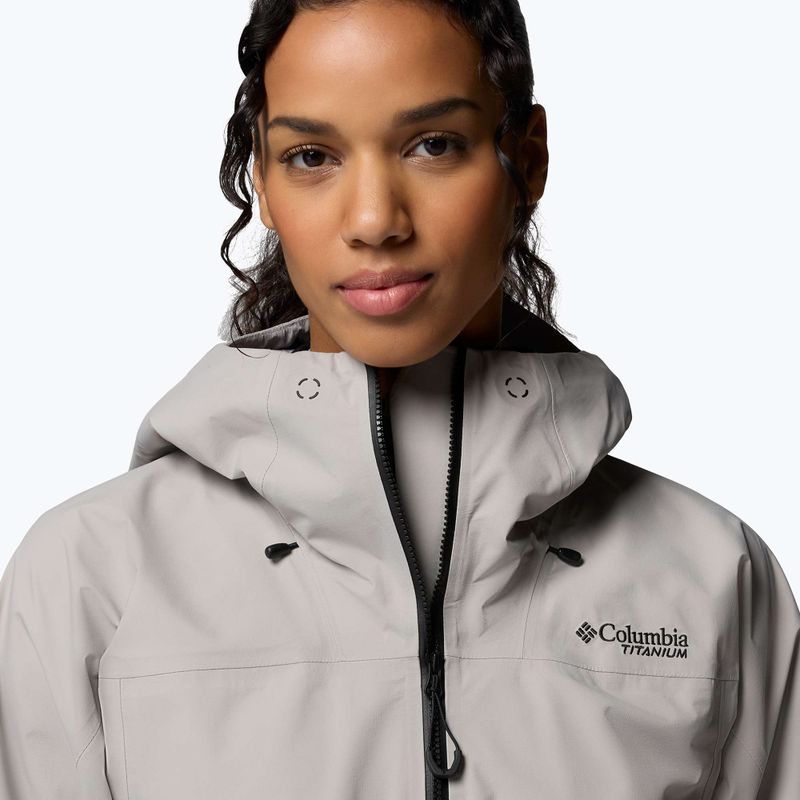 Kurtka softshell damska Columbia Saudan Pro 3L flint grey 8