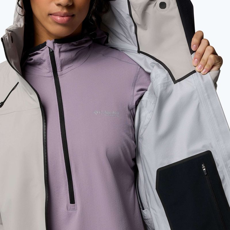 Kurtka softshell damska Columbia Saudan Pro 3L flint grey 10