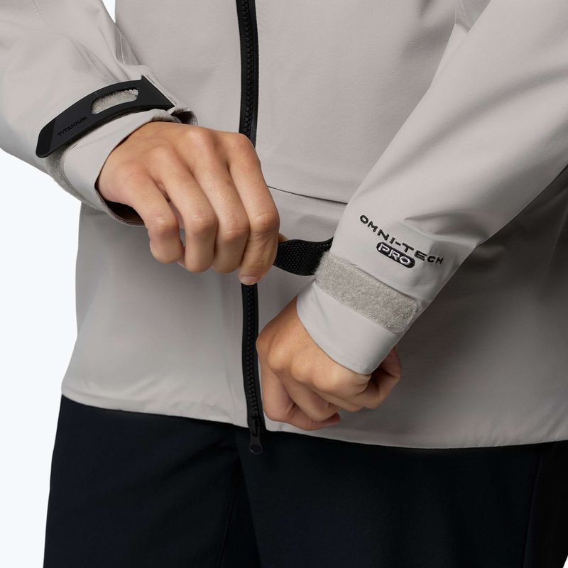 Kurtka softshell damska Columbia Saudan Pro 3L flint grey 12