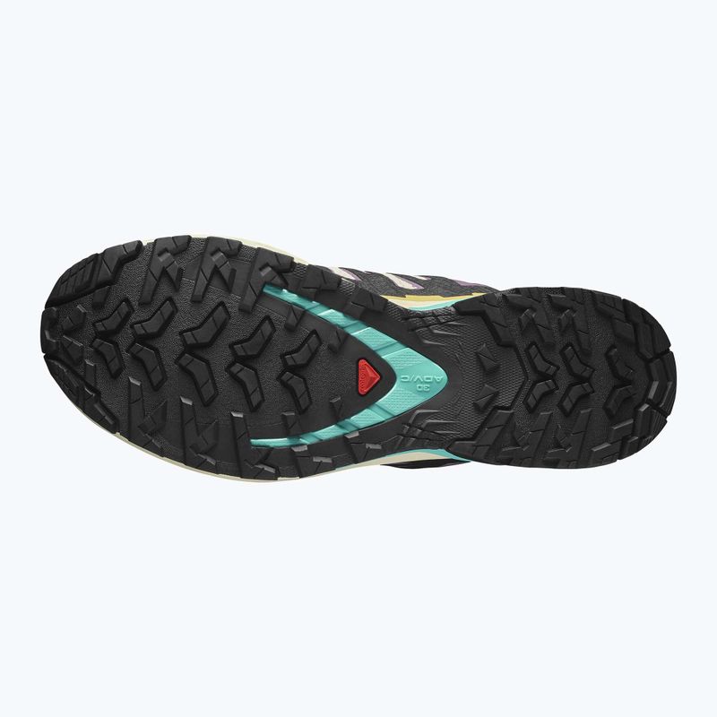 Buty do biegania damskie Salomon XA PRO 3D V9 GTX transparent yellow/black/waterfall 11