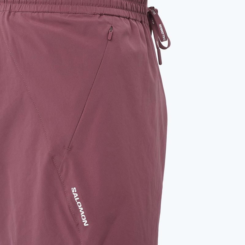 Spodenki do biegania męskie Salomon Shakeout C 2IN1 7" nocturne 4