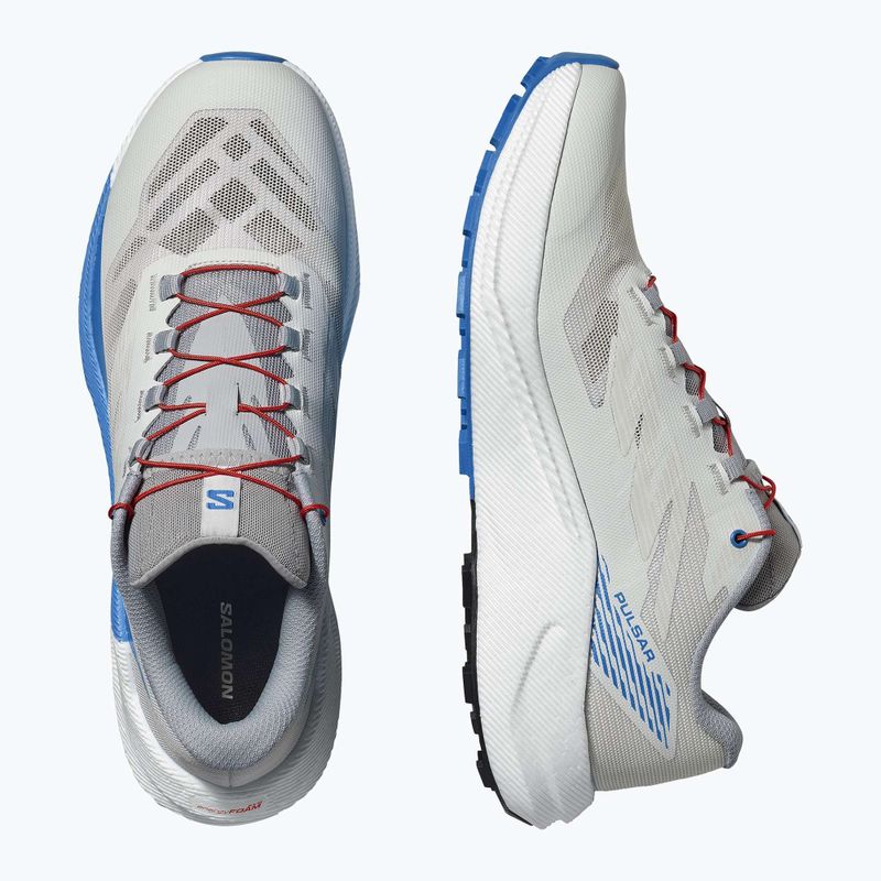 Buty do biegania męskie Salomon Pulsar lunar rock/white/french blue 8
