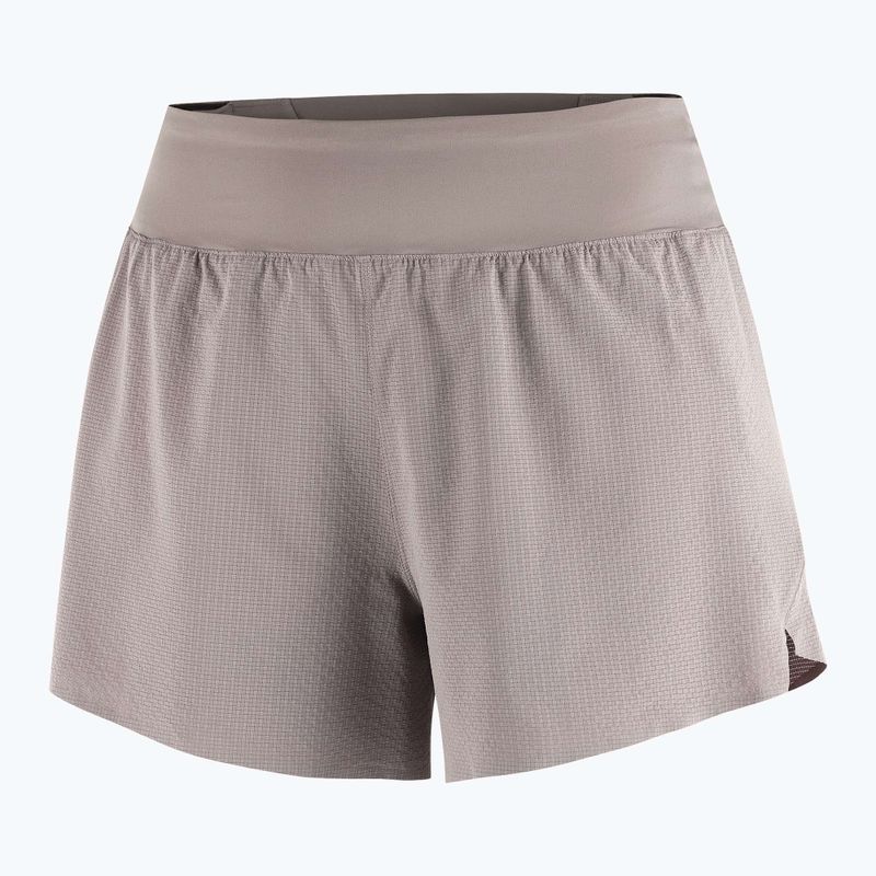 Spodenki do biegania damskie Salomon Sense Aero Stow 4" iron 6