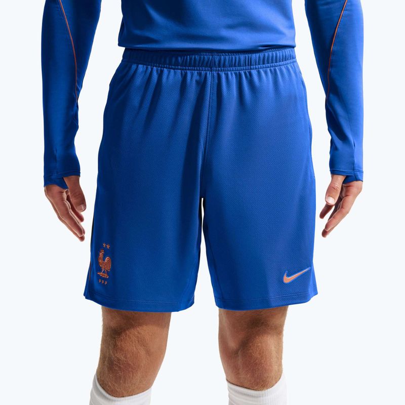 Spodenki piłkarskie męskie Nike FFF Strike game royal/metallic copper 5