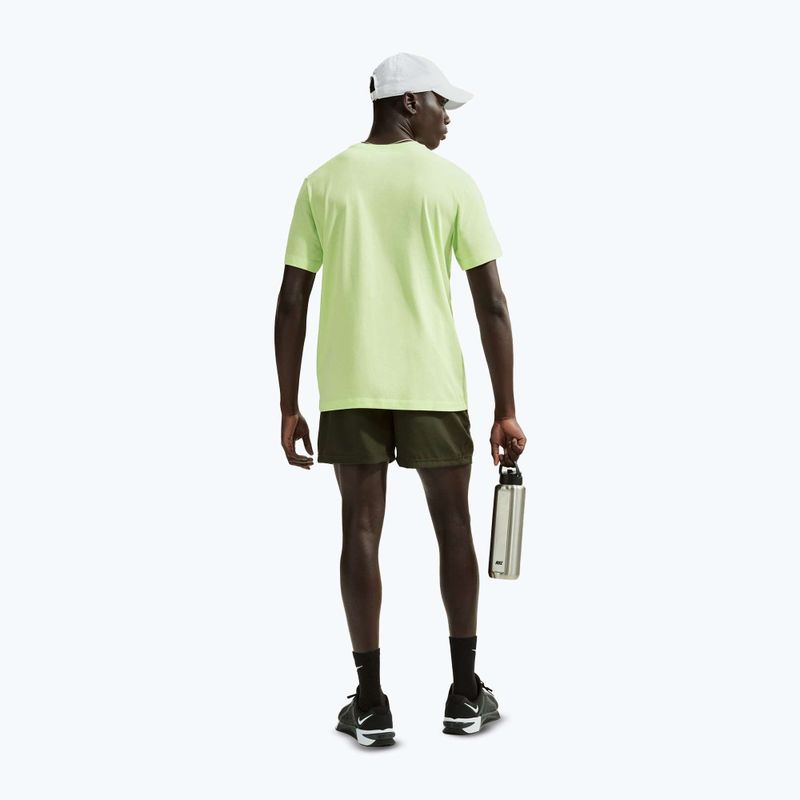 Koszulka męska Nike Dri-Fit light liquid/lime/black 3