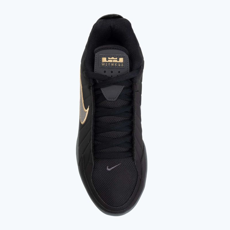 Buty do koszykówki męskie Nike LeBron Witness 9 black/iron grey/dark smoke grey/black 5
