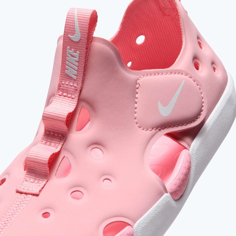 Sandały dziecięce Nike Sunray Protect 4 HF6277 med soft pink/white 8
