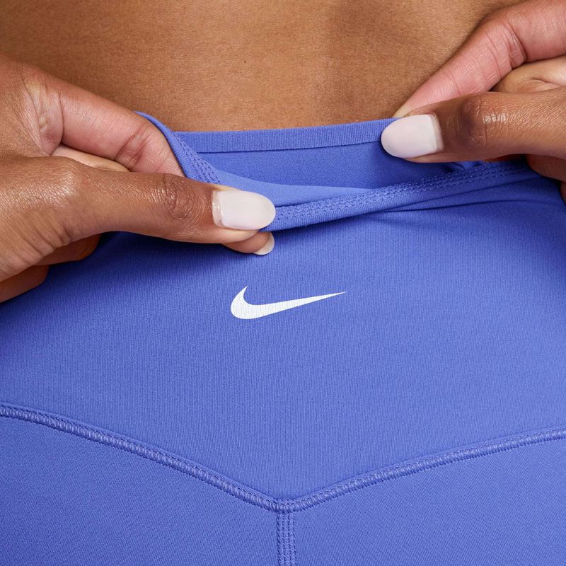 Spodnie treningowe damskie Nike Zenvy High-Waisted Flared sapphire/white 3