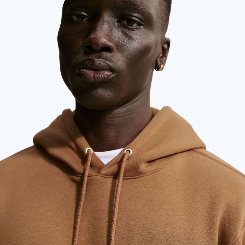 Bluza męska Nike Club Pullover Hoodie ale brown/ale brown/white 5