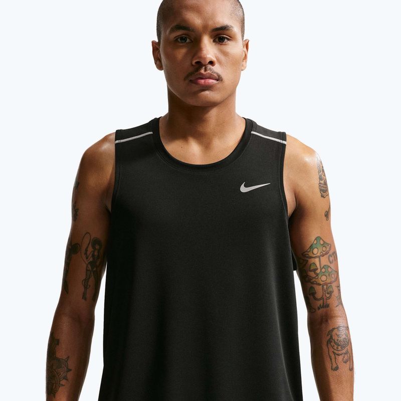 Koszulka do biegania męska Nike Miler Dri-Fit black 4