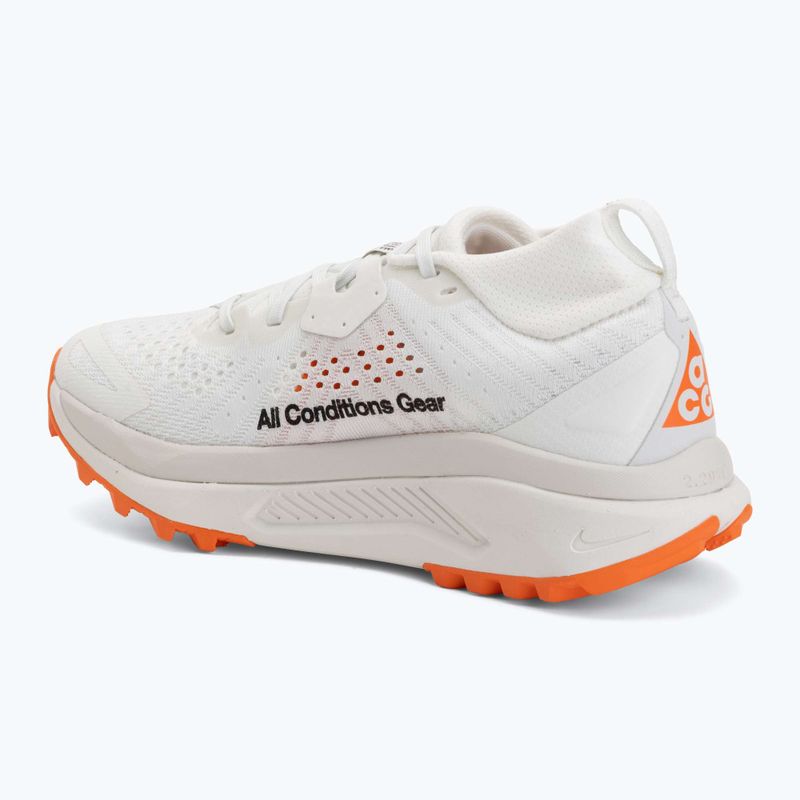 Buty do biegania damskie Nike ACG Zegama summit white/phantom/safety orange/black 3