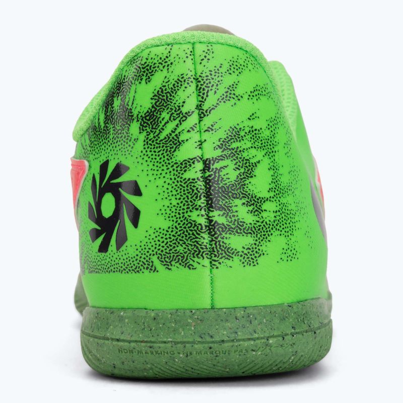 Buty piłkarskie dziecięce Nike Jr. Phantom 6 Low Club Erling Haaland IC hot punch/green strike/black 6