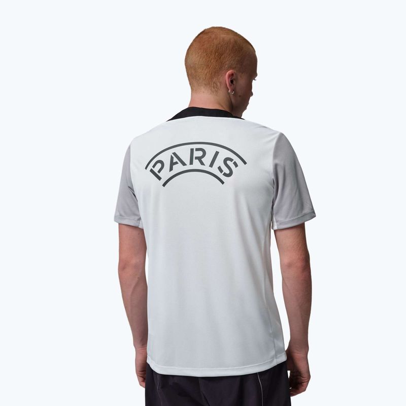 Koszulka piłkarska męska Nike Paris Saint-Germain Strike SE white/atmosphere grey/black 3