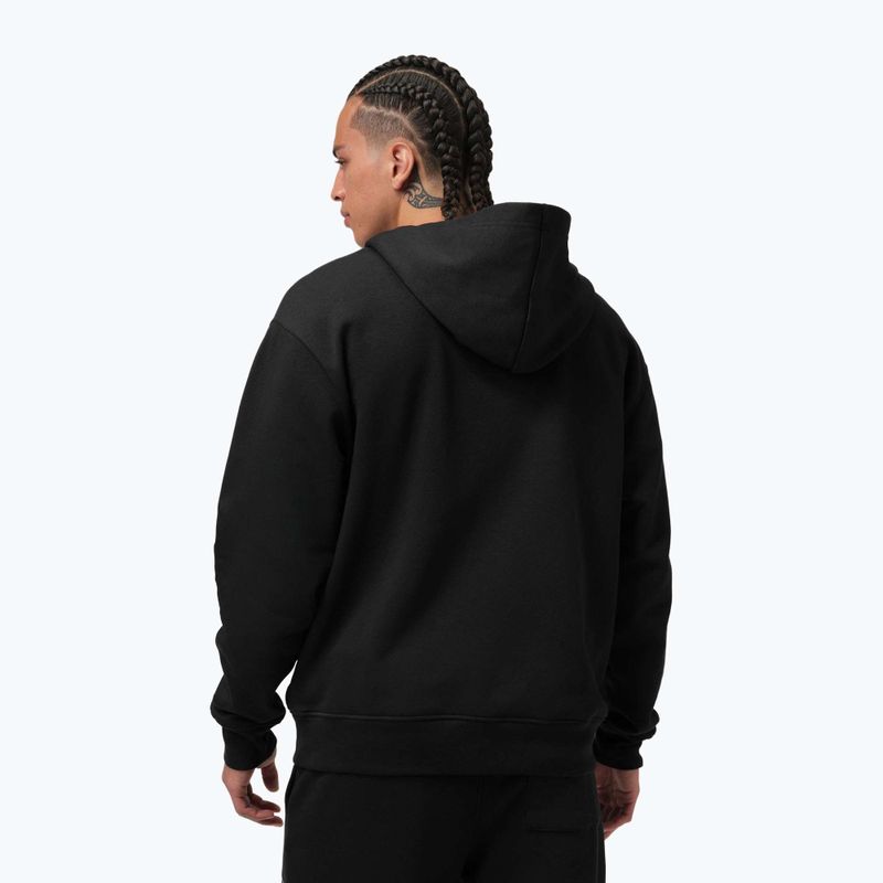 Bluza męska  Jordan Pullover Hoodie black/gym red 3