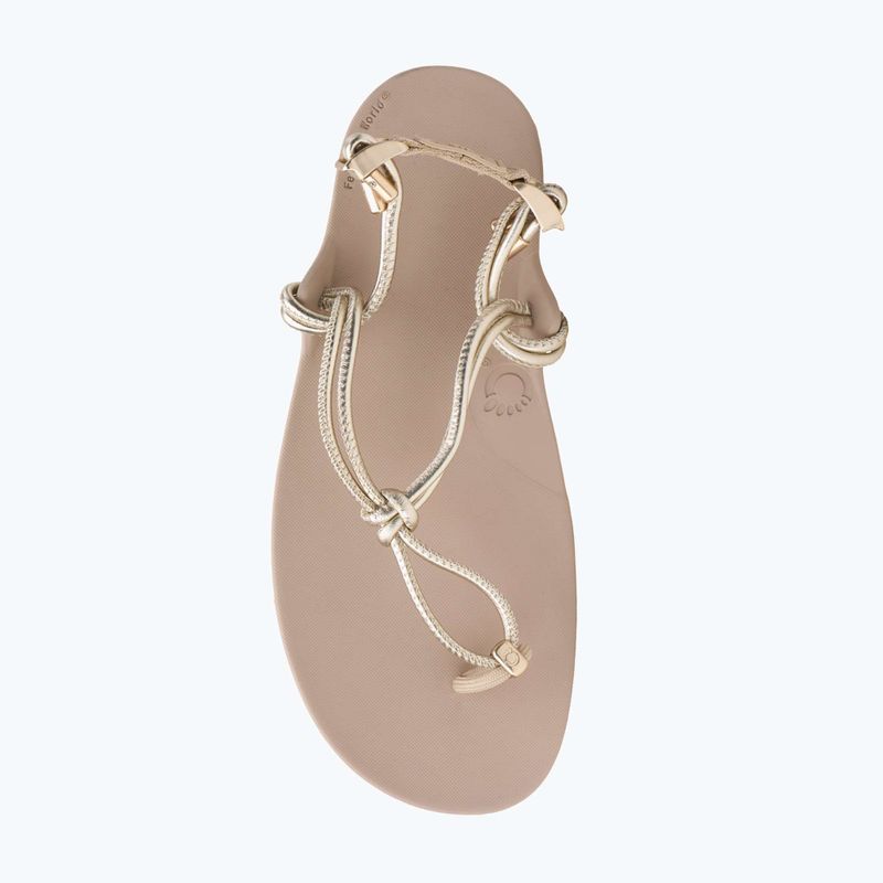 Sandały barefoot damskie Xero Shoes Genesis gold metallic 14