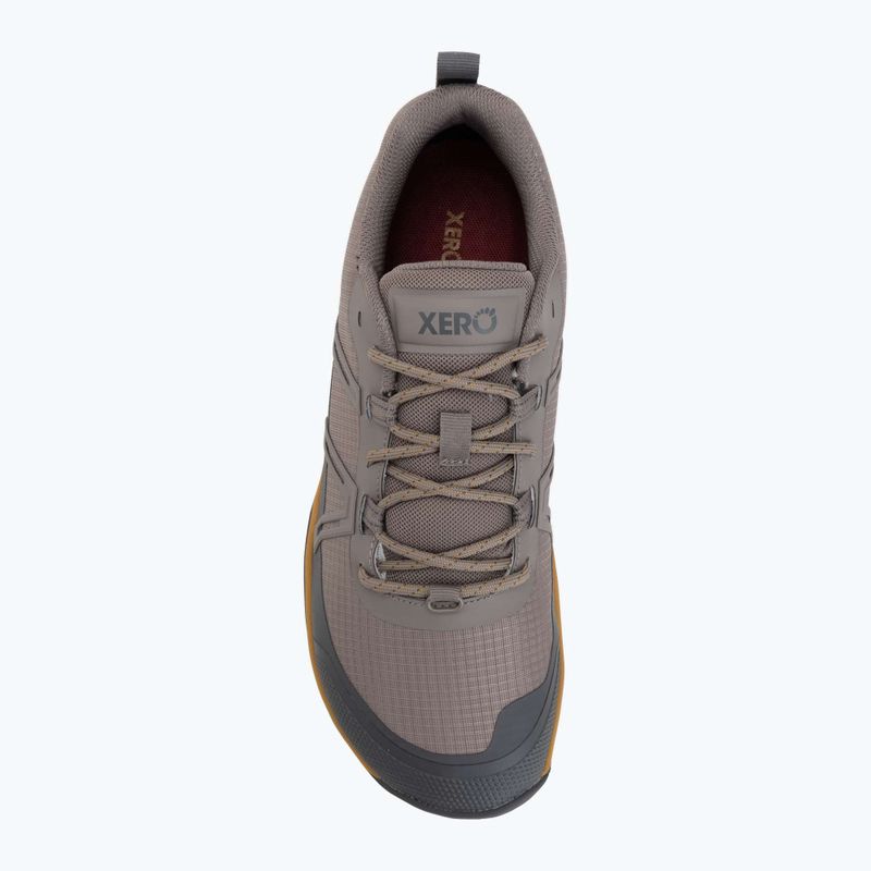 Buty barefoot męskie Xero Shoes Scrambler Trail Low WP driftwood/asphalt 5