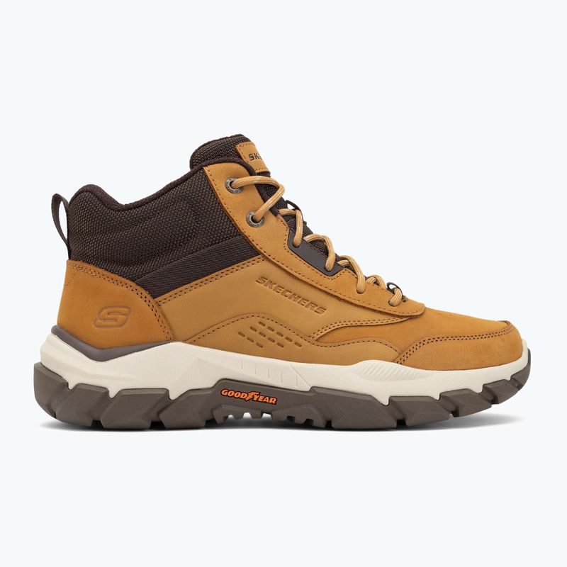 Buty turystyczne męskie SKECHERS Santoro Hopkins wheat 2