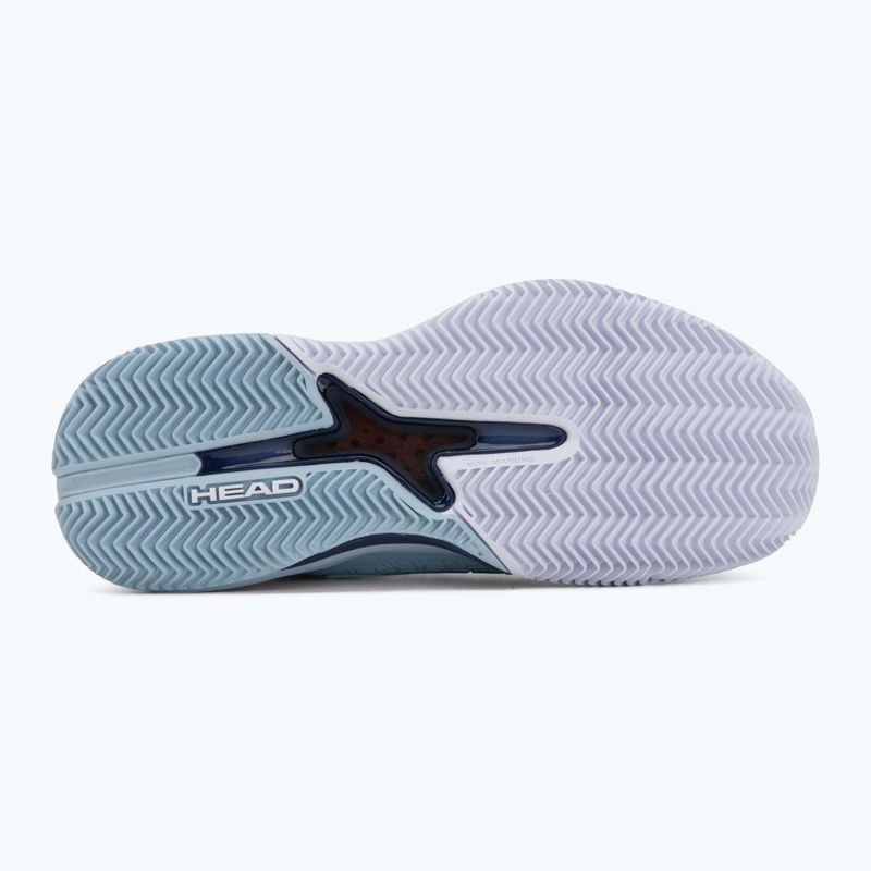 Buty do tenisa damskie HEAD Revolt Pro 5.0 Clay light blue/dark blue 4