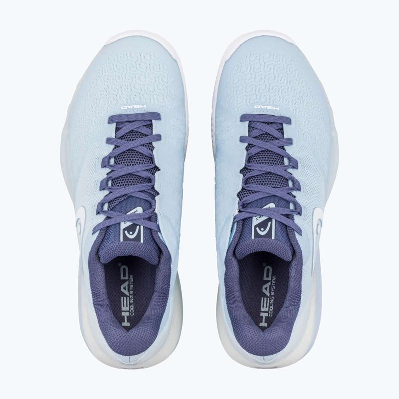 Buty do tenisa damskie HEAD Revolt Pro 5.0 Clay light blue/dark blue 11