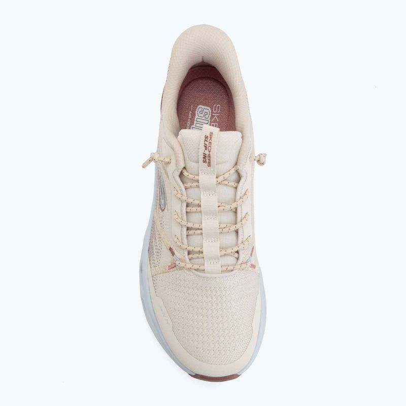 Buty damskie SKECHERS Glide Step Altus Fast Lane beige 5